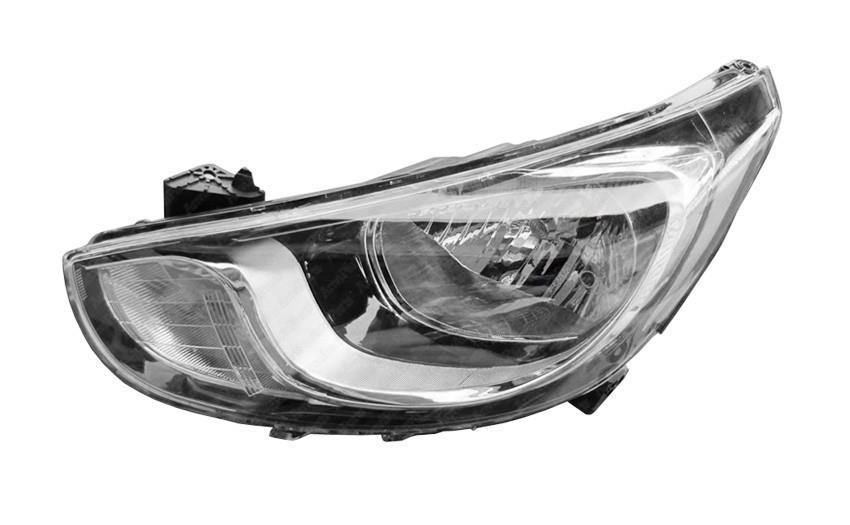 Фара левая Hyundai Accent/Solaris (2011-2016), фото 1