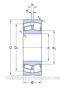 452322 M2/W502 подшипник SKF: продажа, цена в Алматы. Подшипники для ...