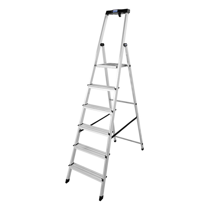 Стремянка алюминиевая 6 ступеней KRAUSE SAFETY