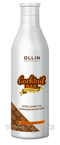 OLLIN Cocktail BAR Крем-шампунь для волос "Шоколадный коктейль"
