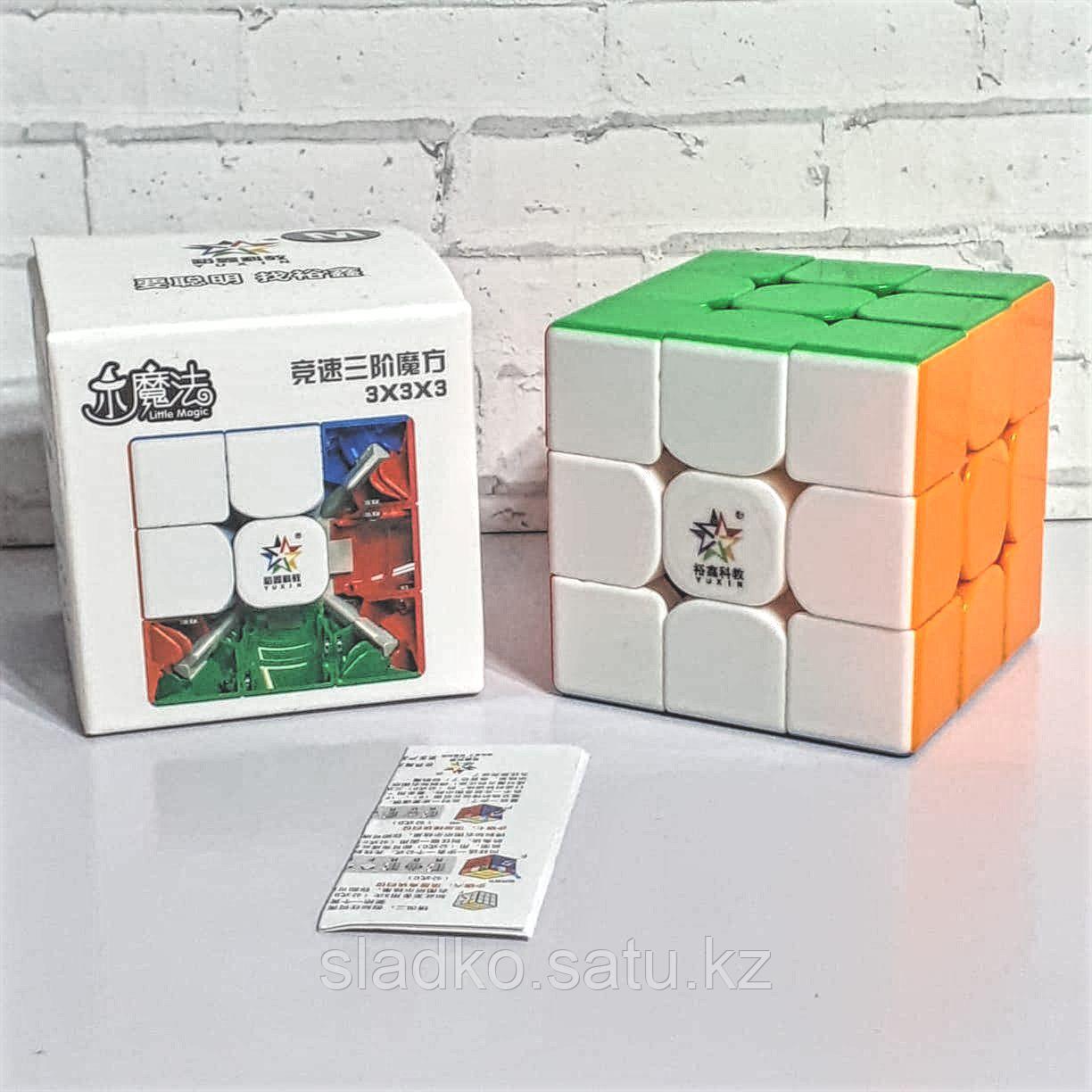 Скоростная головоломка YuXin Little Magic M 3x3 - фото 3 - id-p82557926