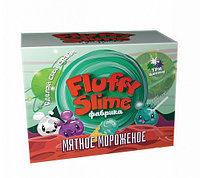 Fluffy Slime Набор для опытов "Фабрика флаффи слайма" - Мятное мороженое