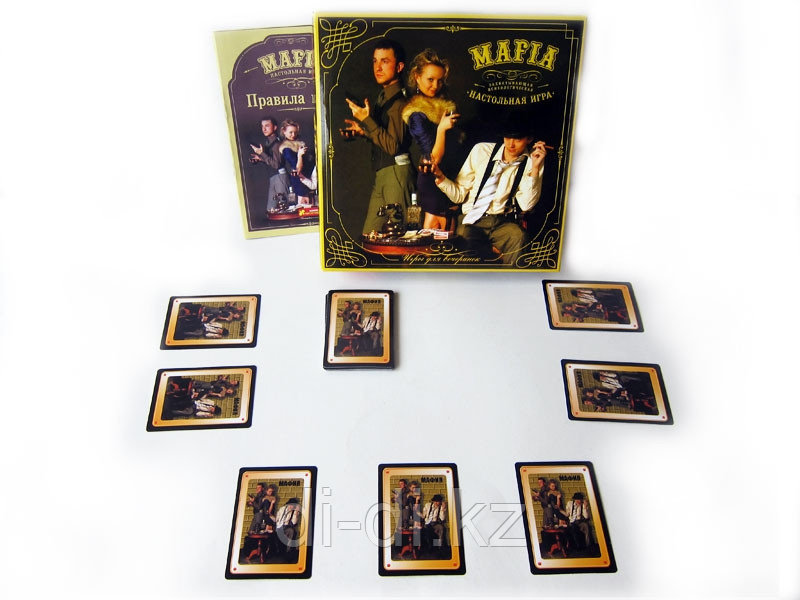Настольная игра GAGA GAMES "Мафия" (Город засыпает)