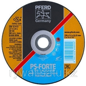 Круг шлифовальный Pferd E 178 - 7 A 24 L PSF