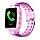 Детские смарт-часы Q80 1.44, цвет розовый + фиолетовый, фото 3