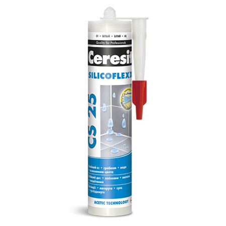 Ceresit CS25 MicroProtect шов для стыков и примыканий, 280 мл, цвет - Жасмин (Jasmine)