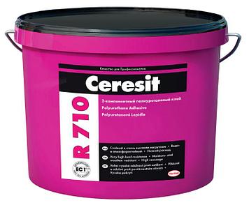 Ceresit R 710 ( 8,2 кг+1,8 кг) Двухкомпонентный полиуретановый клей для высокопрочного приклеивания покрытий,