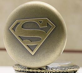 Карманные кварцевые часы на цепочке Super Man. Подарок! Kaspi RED. Рассрочка.