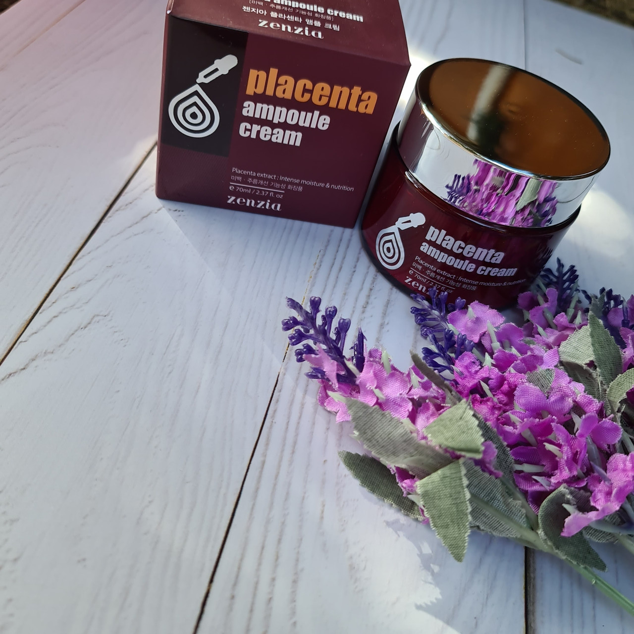 Крем для лица ZENZIA Placenta Ampoule Cream - фото 1 - id-p82586151