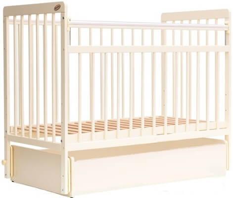 Кровать детская Bambini Евро стиль M 01.10.04 Слоновая кость