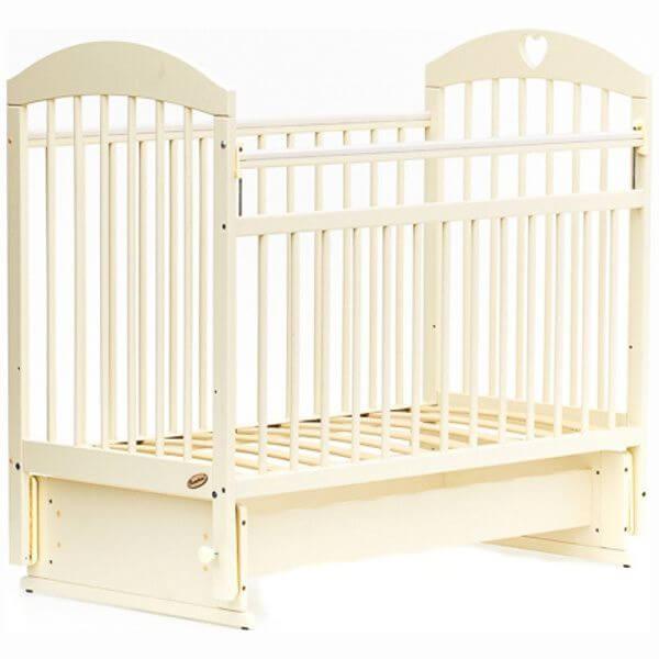Кровать детская Bambini Комфорт M 01.10.20 Слоновая кость