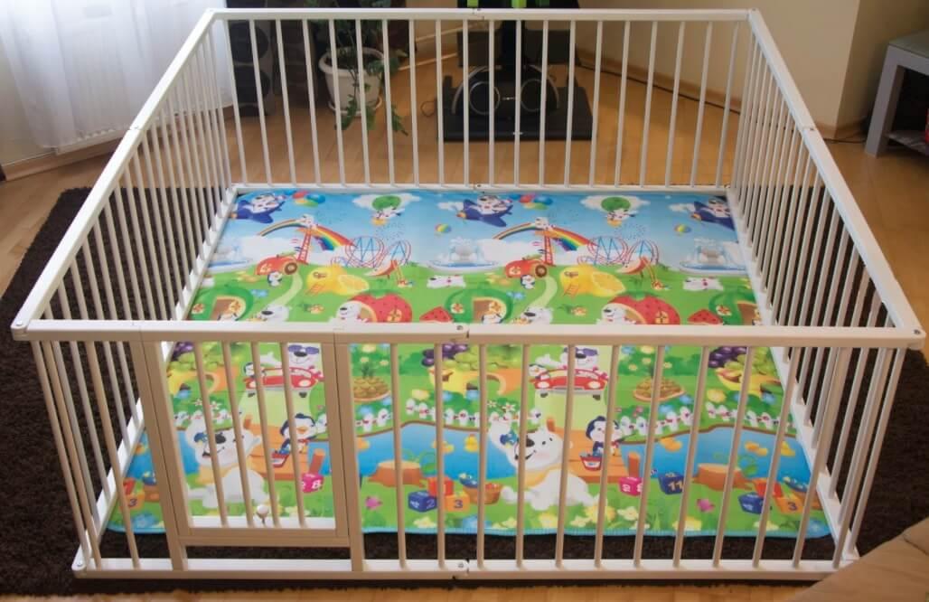 Манеж Bambini МД.01.10 Белый