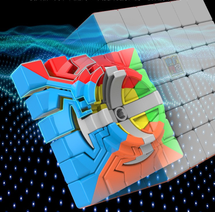 Профессиональный Кубик Рубика 6 на 6 Moyu MeiLong в цветном пластике. РассРОЧка. Kaspi RED - фото 6 - id-p82599917