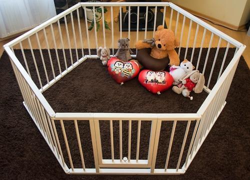 Манеж Bambini МД.01.10 Слоновая кость