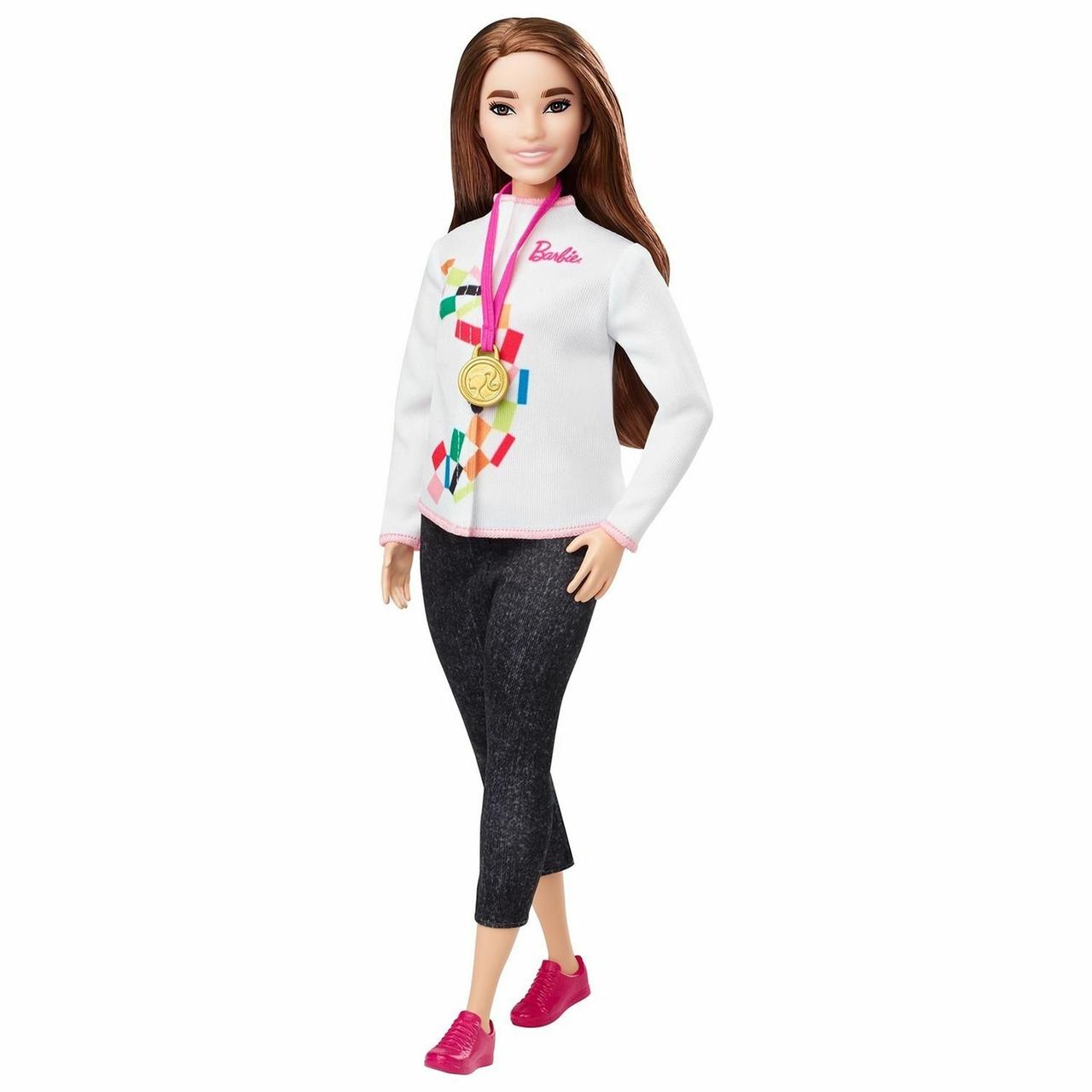 Barbie Игровой набор "Олимпийская спортсменка Скейбордистка" (пышная) - фото 4 - id-p82599793