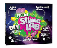 Slime Lab Набор для опытов "Сделай Неоновый слайм" - Жвачка Бабл гам