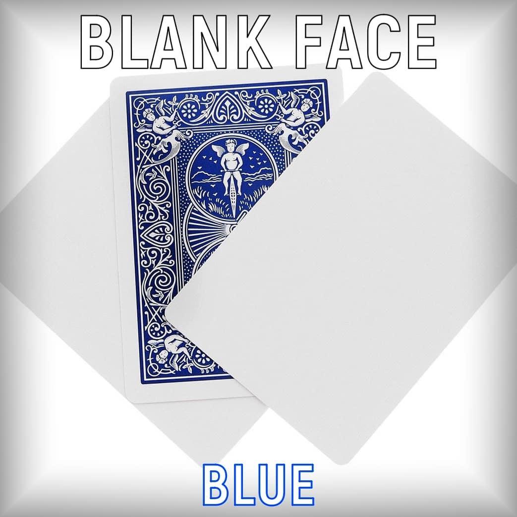 Bicycle Blank face (пустое лицо) - синяя рубашка
