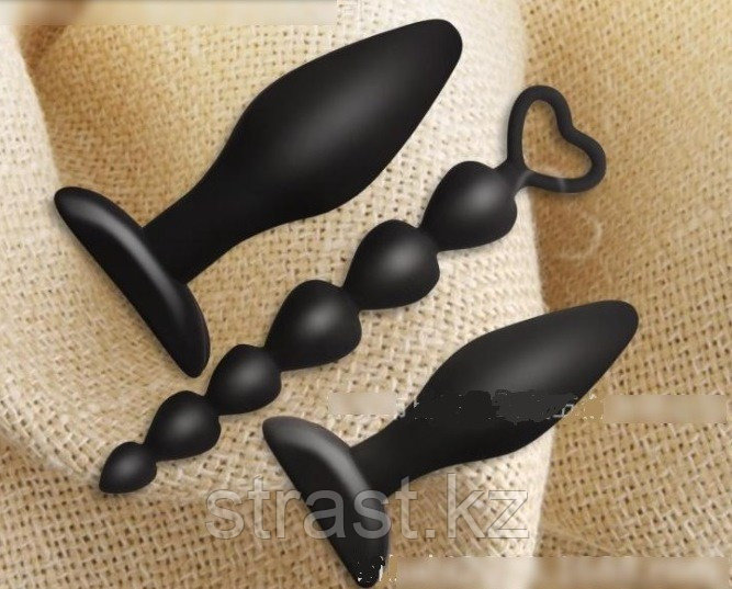 Набор анальных стимуляторов Silicone Anal Toys