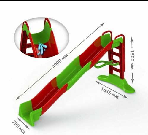 Горка детская Мега Doloni 01450/3 спуск 4 метра - фото 1 - id-p82611983
