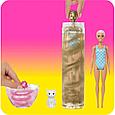 Barbie "Цветное перевоплощение" Игровой набор Вечеринка и пляж, 25 сюрпризов, фото 2