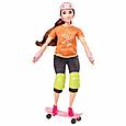 Barbie Игровой набор "Олимпийская спортсменка Скейбордистка" (пышная), фото 2
