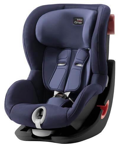 Автокресло Britax Römer King II Black Series Moonlight Blue