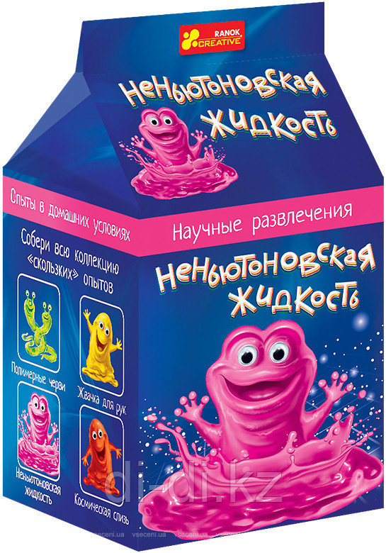 Научные игры: Неньютоновская жидкость