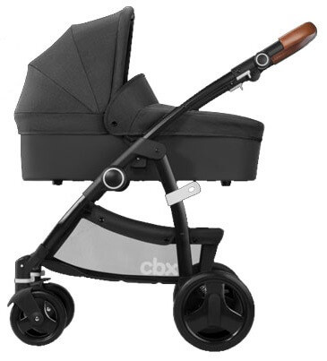 Коляска 2в1 CBX by Cybex Leotie Lux Smoky Anthracite