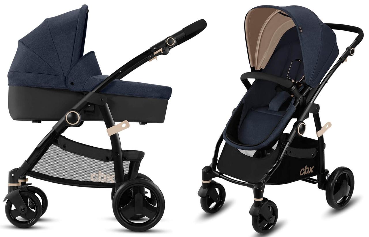 Коляска 2в1 CBX by Cybex Leotie Pure Jeansy Blue