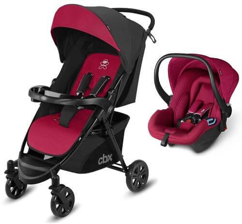 Коляска 2в1 CBX by Cybex Woya Travel System Crunchy Red