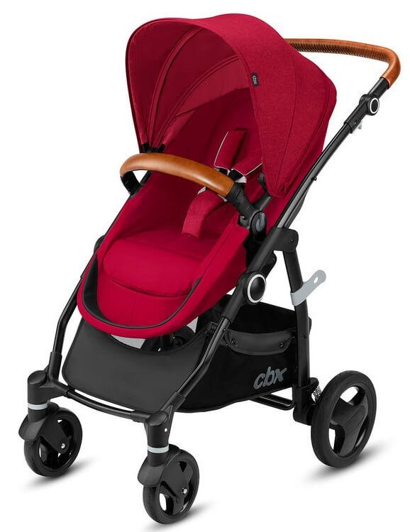 Коляска-трансформер CBX by Cybex Leotie Flex Lux Crunchy Red