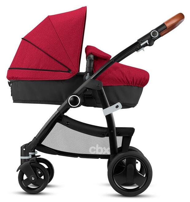 Коляска-трансформер CBX by Cybex Leotie Flex Lux Crunchy Red