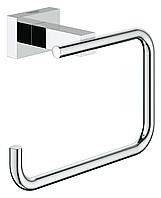 Держатель для туалетной бумаги GROHE Essentials Cube без крышки, хром (40507001)