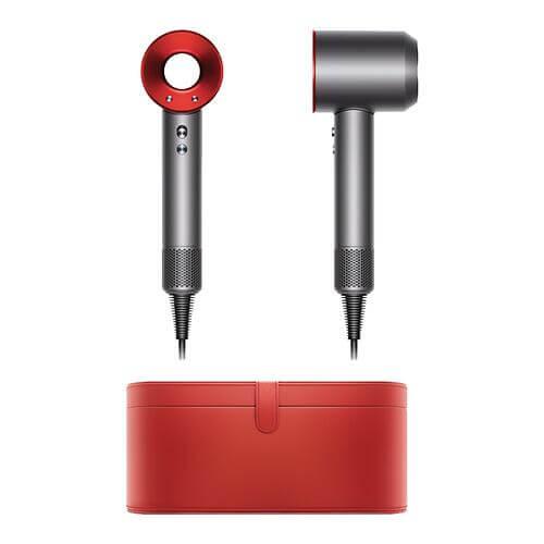 Фен Dyson Supersonic Красный в красном чехле