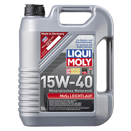 Моторное масло MoS2 Leichtlauf 15W-40 (5л)