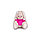 Зайка Ми в розовом свитере SidM-344, фото 4