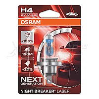 OSRAM NIGHT BREAKER LASER H4 +150% 64193NL-01B OSRAM NIGHT BREAKER LASER H4 +150%