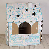 Картонный домик-раскраска Хоммик, фото 3