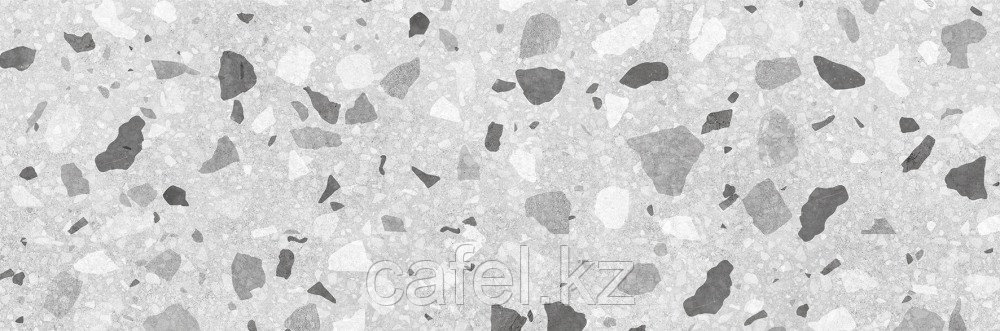 Кафель | Плитка настенная 20х60 Терраццо | Terrazzo серый камушки