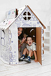 Картонный домик-раскраска Хоммик, фото 6