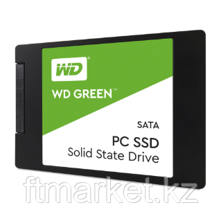 Накопитель твердотельный WD Твердотельный накопитель SSD WD Green 3D NAND WDS100T2G0A 1ТБ 2,5" SATA-III (TLC)