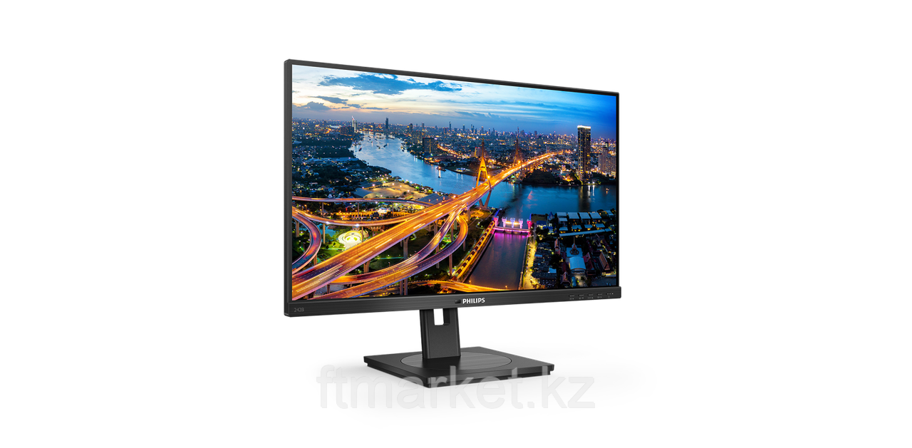 Монитор жидкокристаллический PHILIPS Монитор LCD 23.8'' 16:9 1920х1080(FHD) IPS, nonGLARE, 250cd/m2,