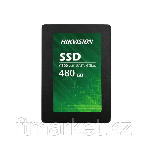 Накопитель твердотельный Hikvision HS-SSD-C100/480G Внутренний SSD HIKVISION, 2.5, 480GB, SATA III