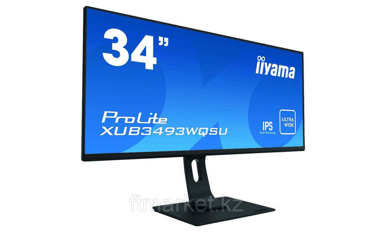 Монитор жидкокристаллический Iiyama Монитор LCD 34'' 21:9 3440х1440 IPS, nonGLARE, 320cd/m2, H178°/V178°,