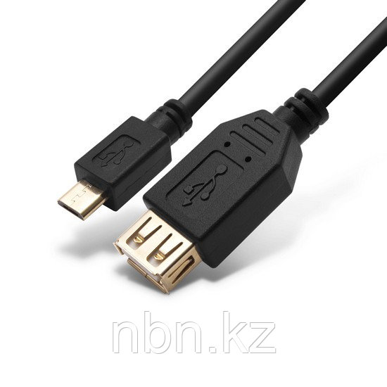 Переходник MICRO USB на USB Host OTG SHIP US109-0.15B Блистер - фото 1 - id-p82624501
