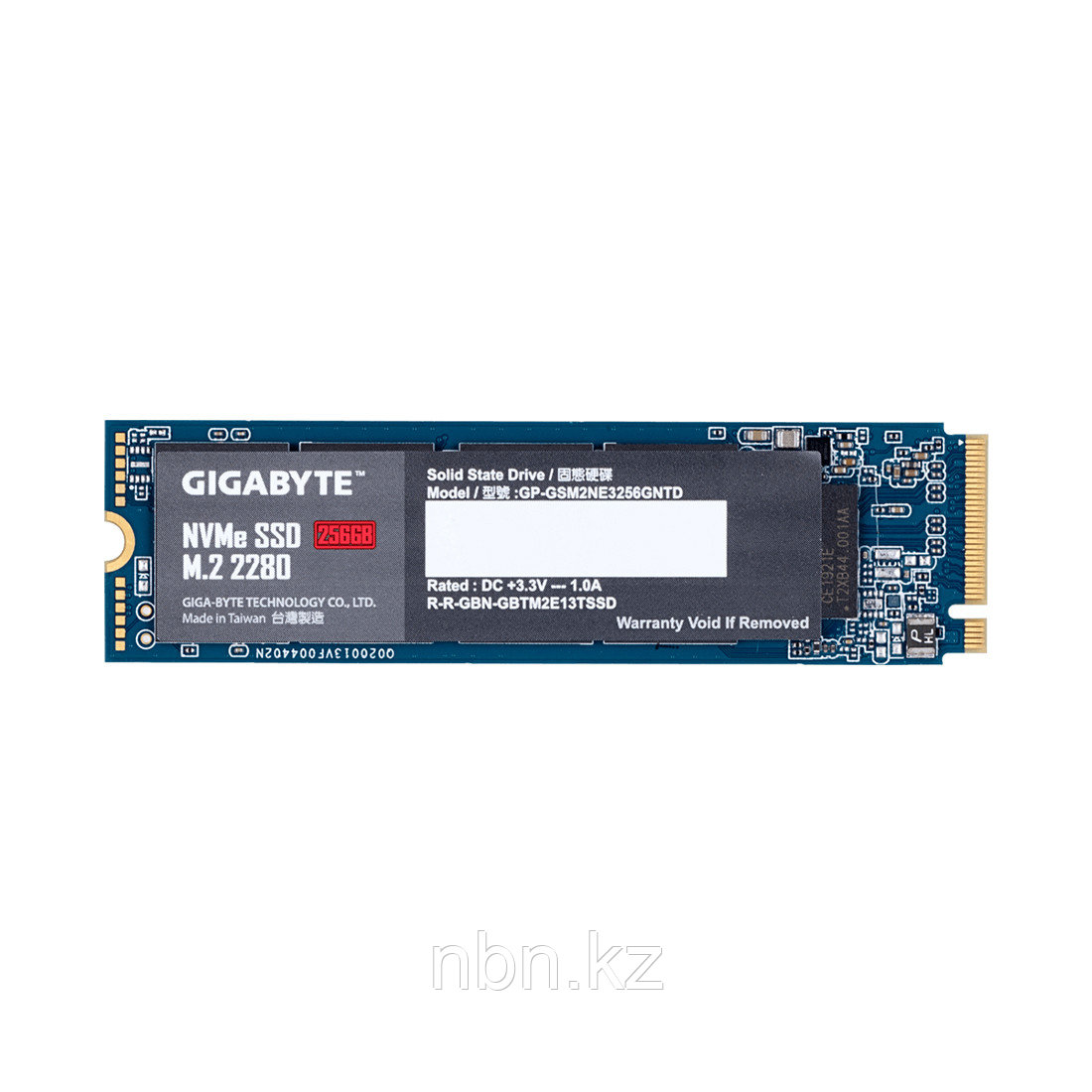 Твердотельный накопитель внутренний Gigabyte GP-GSM2NE3256GNTD 256GB M.2 PCI-E 3.0x4