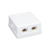 Телекоммуникациялық қабырға розеткасы 2 модуль SHIP A168