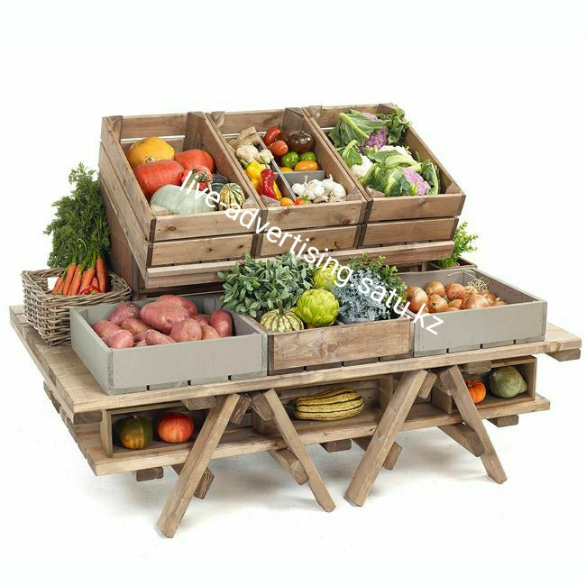 Торговые развалы для овощей и фруктов №20 - фото 1 - id-p82670335