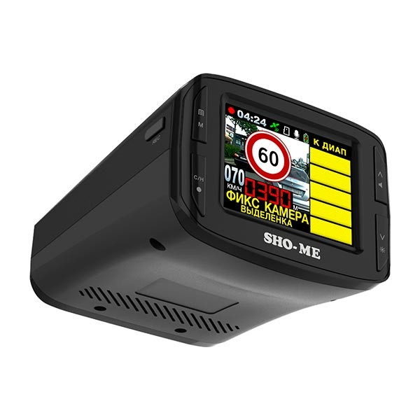 Автомобильный видеорегистратор с радар-детектором SHO-ME COMBO №3 iCatch - фото 4 - id-p82670582