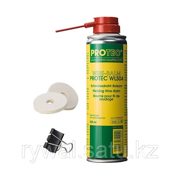 Контактная смазка и чистка сварочной проволоки WIRE-BALM PROTEC WLS04 ABICOR BINZEL, 200 МЛ.